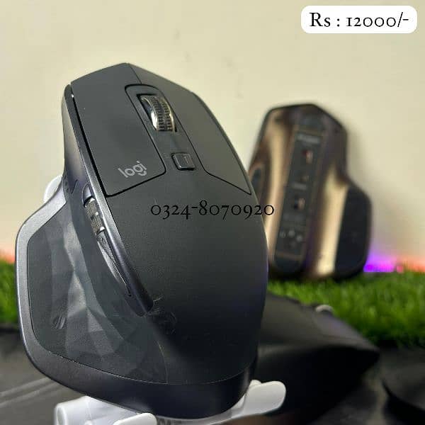 Logitech MX Master 2s Wireless mouse Bluetooth Rechargeable 3s MacBook 9