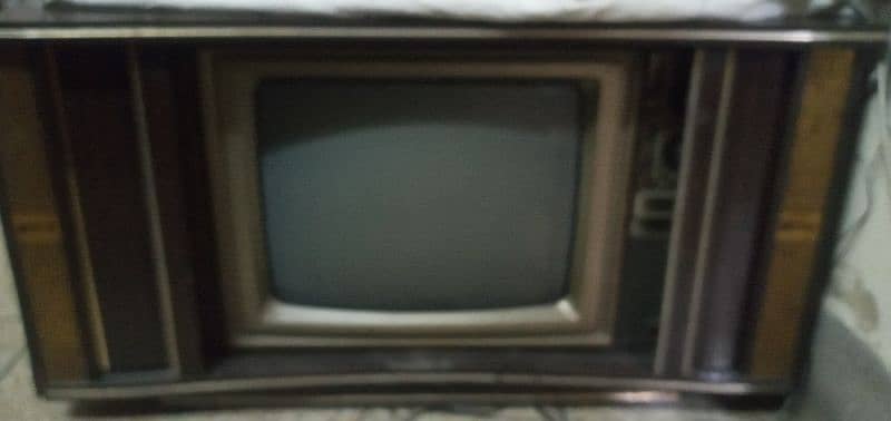 Antique National Black and white TV 0