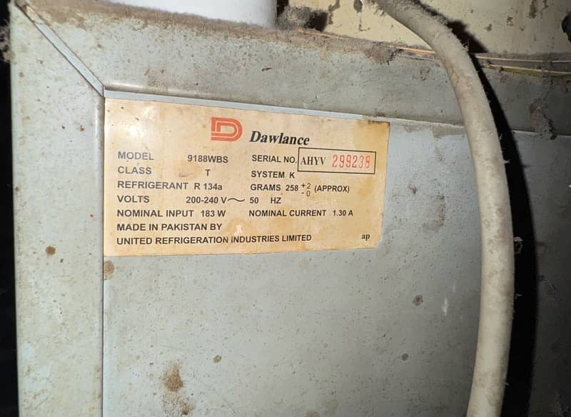 dawlance fridge want to sale 5
