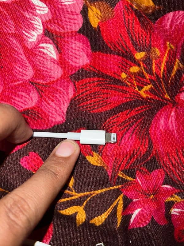 Iphone 20 Watt support 2 pin Charger with C lightning Cable 4
