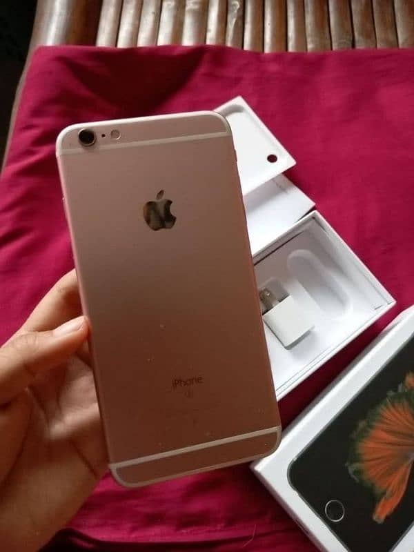 iPhone 6s plus 128 GB with full box for sale 0
