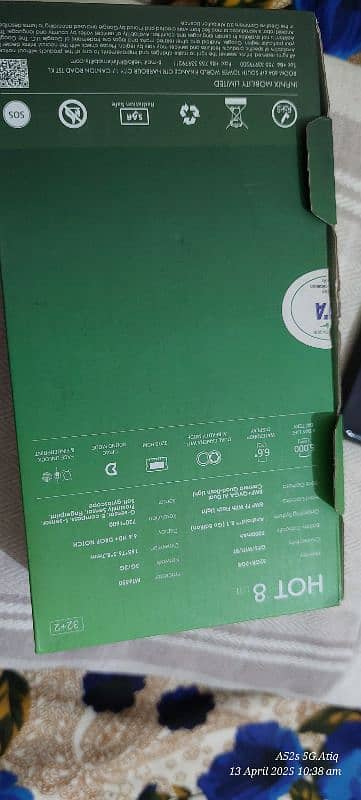 Infinix Hot8 lite 2gb32gb with box 4