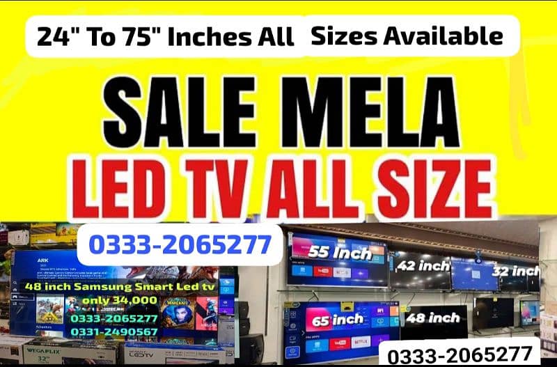 Smart Led tv 32" 42" 48 Inch Samsung Android Wifi 0