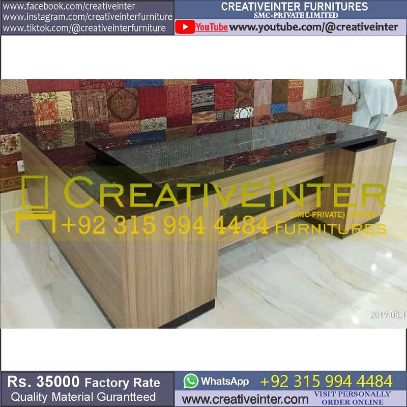 Office table study desk sofa chair workstation computer meeting 4