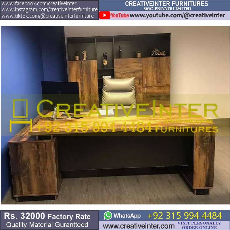 Office table study desk sofa chair workstation computer meeting 9