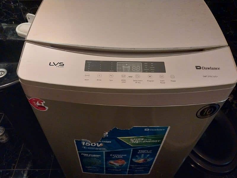 Dawlance DW270 LVS + plus 12 kg like a brand new 12