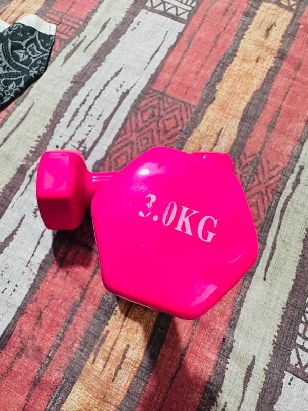 USA- new Imported Dumbells 3kg each 0
