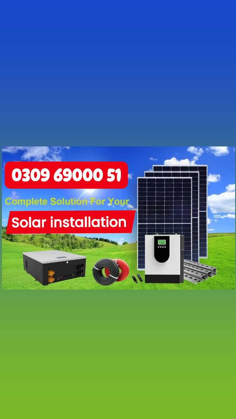SOLAR SYSTEM WITH INSTALLATION AVAILABLE 03096900051 0