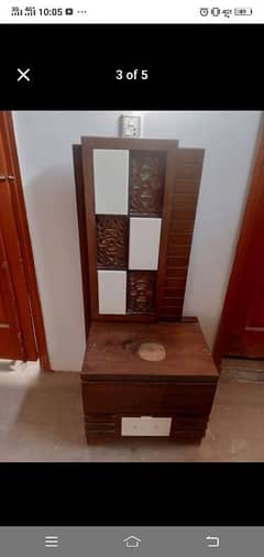 bed sale with 2 side table without mattress