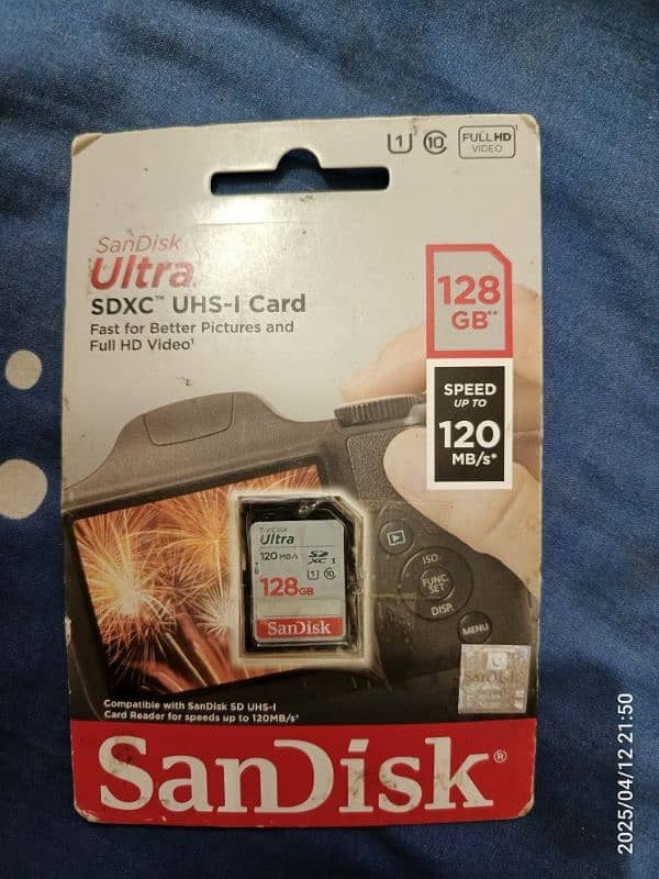 SanDisk Original 128 GB Memory Card 0