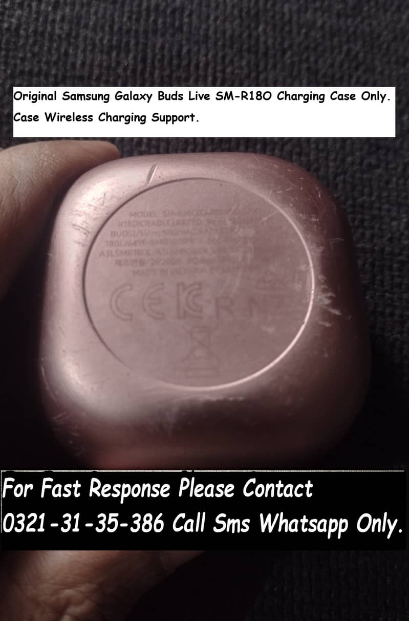 samsung galaxy buds & apple airpods & sony charging case available 15