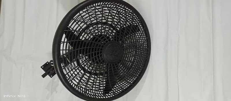12 Volt DC Fan with ac supply and rotational bracket 2