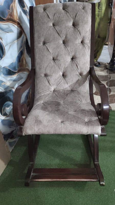 rocking chair sheeshum wood 0