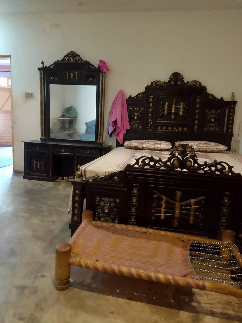 Matris spring chunati bed and dressing table 1