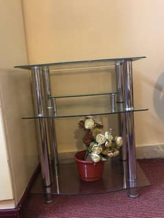 5 seater sofa TV troly and American stool