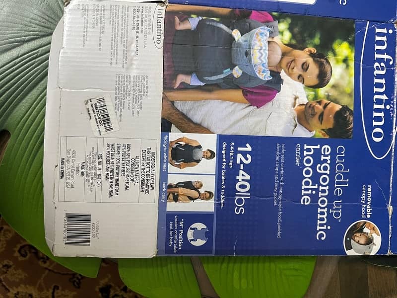 Baby Cot|infantino baby carriers (unused)|Baby Car seat 16