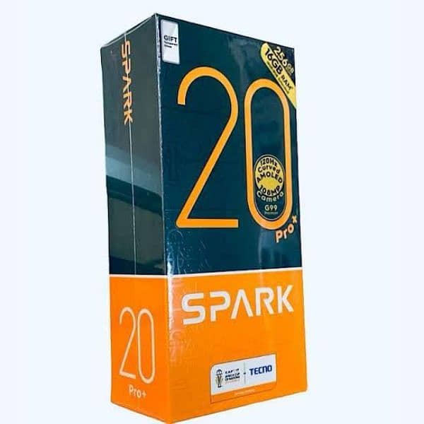 Techno Spark 20 Pro + 4