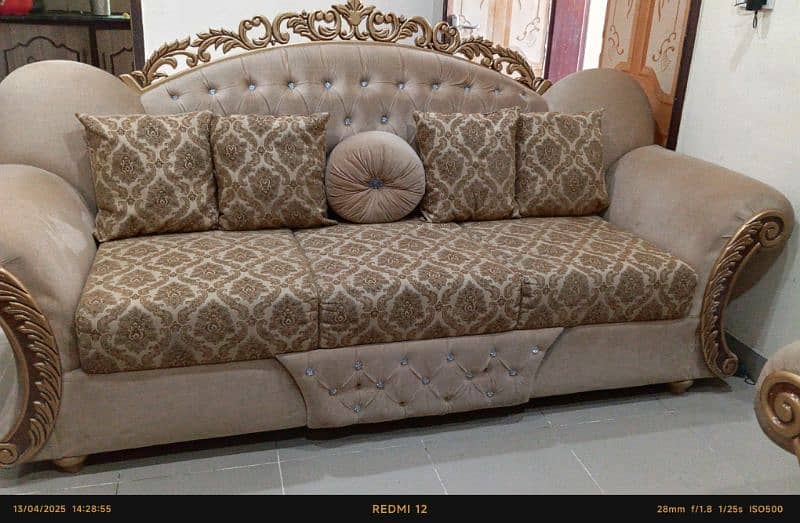 Total 7 seater sofa set with premium quality 2