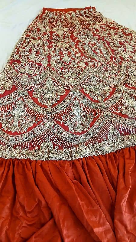 Bridal lehanga / Barat lehanga /red lehanga 10