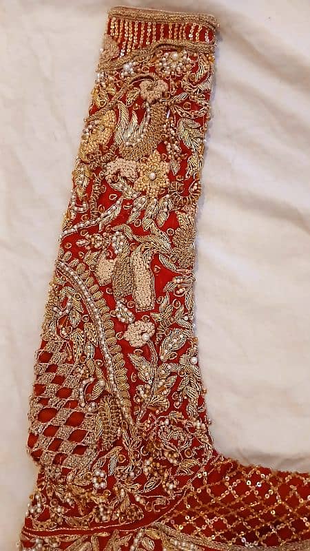 Bridal lehanga / Barat lehanga /red lehanga 15