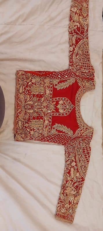 Bridal lehanga / Barat lehanga /red lehanga 16
