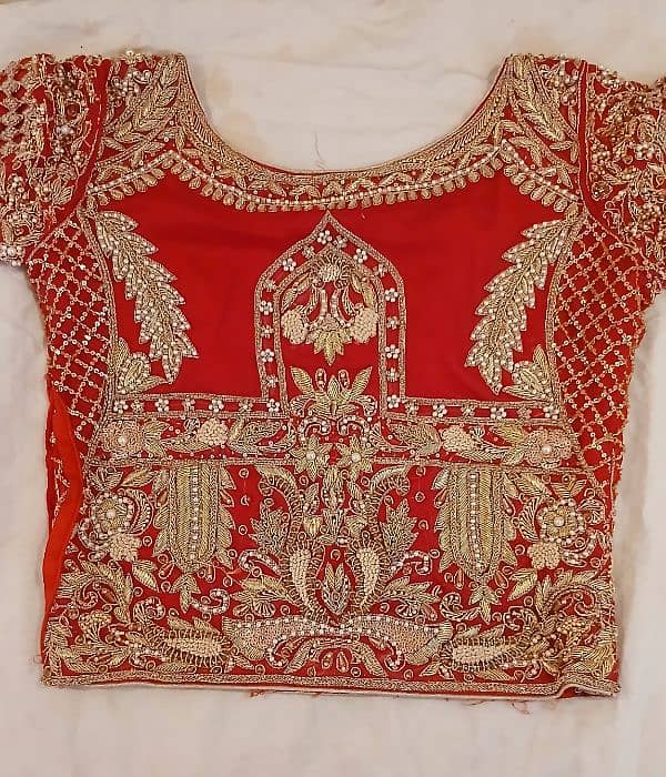 Bridal lehanga / Barat lehanga /red lehanga 17