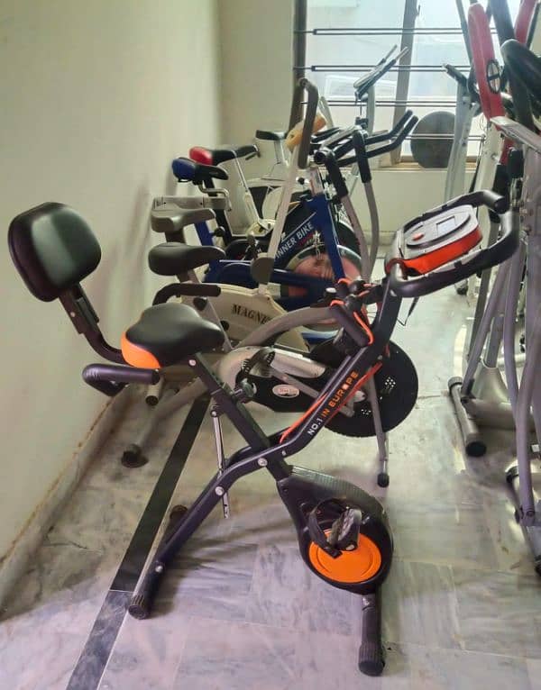 exercise cycle elliptical machine cross trainer magnetic upright bike 1