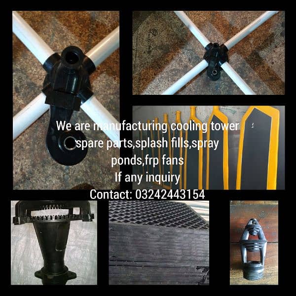 cooling tower and their spare parts manufacturar 2