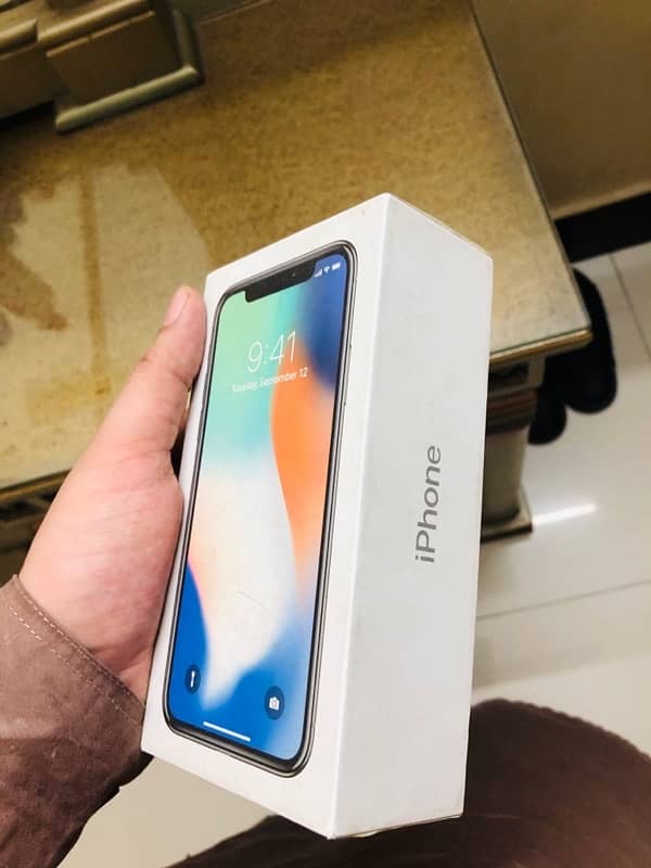 Iphone x 256 Gb PTA Approved 10/10 Condition 5