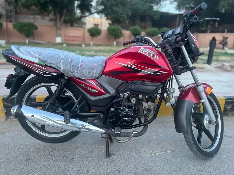 Hi speed Alpha 100cc self start 0