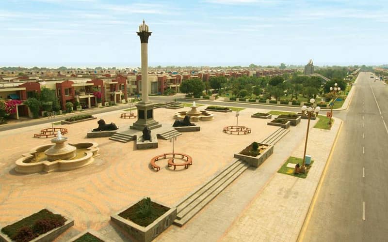Best Location 5 Marla Plot For Sale In Jinnah Block Sector E Bahria Town Lahore 10