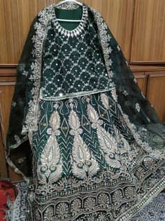 kashi style fabric net masori 3 pice lenhga kurti dubata