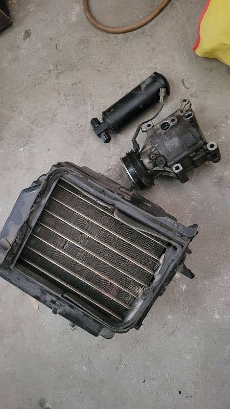 toyota corola 2004.5. 6. and 7 model ac compressor with all setup 2