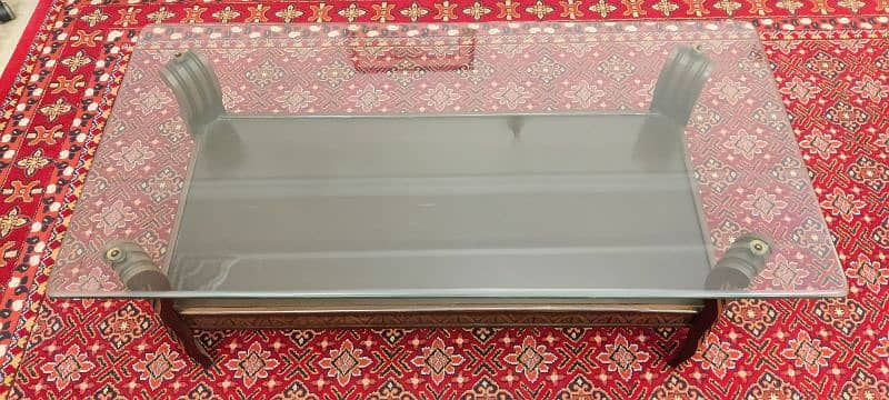 Center Table with Glass Top - URGENT SALE TODAY! 5