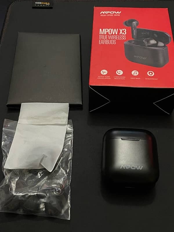 Mpow x3 ANC Wireless Bluetooth Earbuds with Noise Cancellation 0