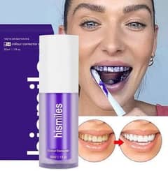 Serum - Purple Toothpaste, Teeth Whitening Formula
