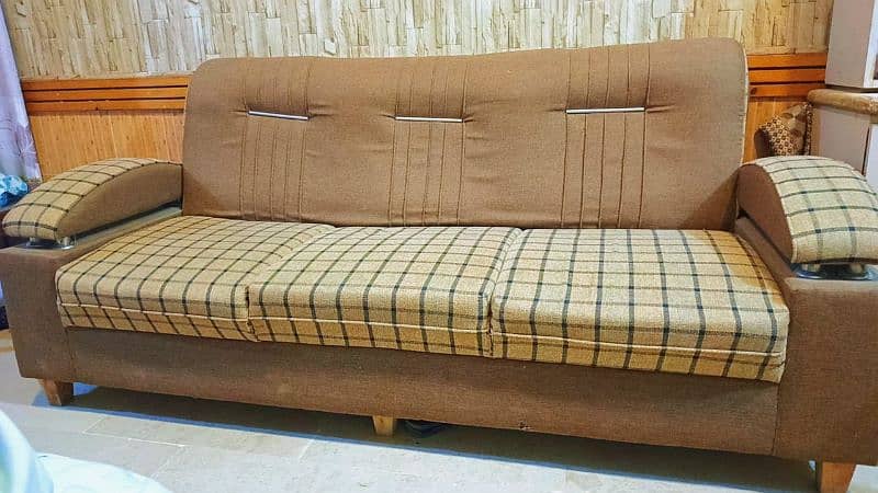 sofa set for sale price is negotiable 1
