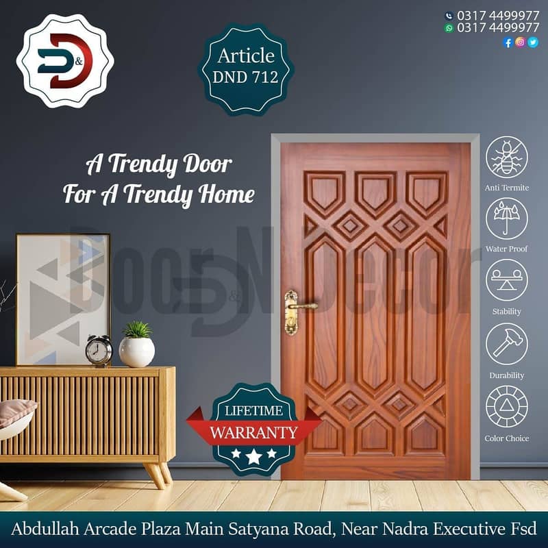 Fiber doors |Wood doors| PVc Doors|China Doors|Furniture| Water proof 4