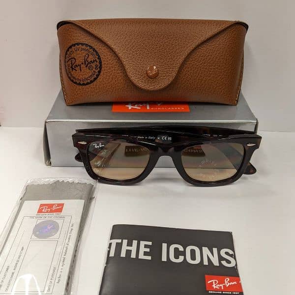Ray-Ban Original Aviator, Ray-Ban Original Wayfarer Sunglasses Italian 4