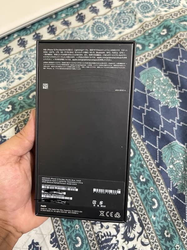 iPhone 12 pro max pta approved(complete box) 4