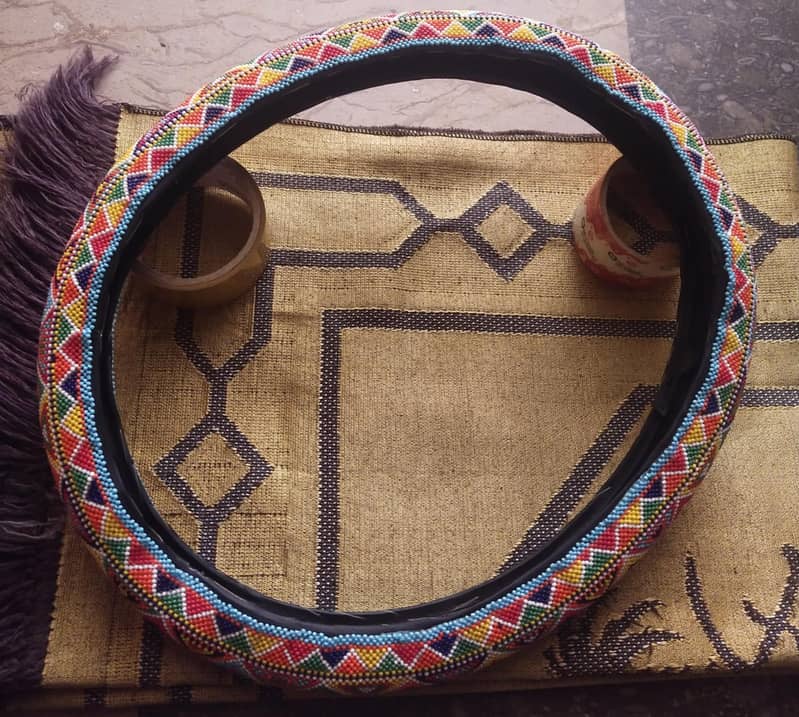 Handmade Steering Wheel Cover 3