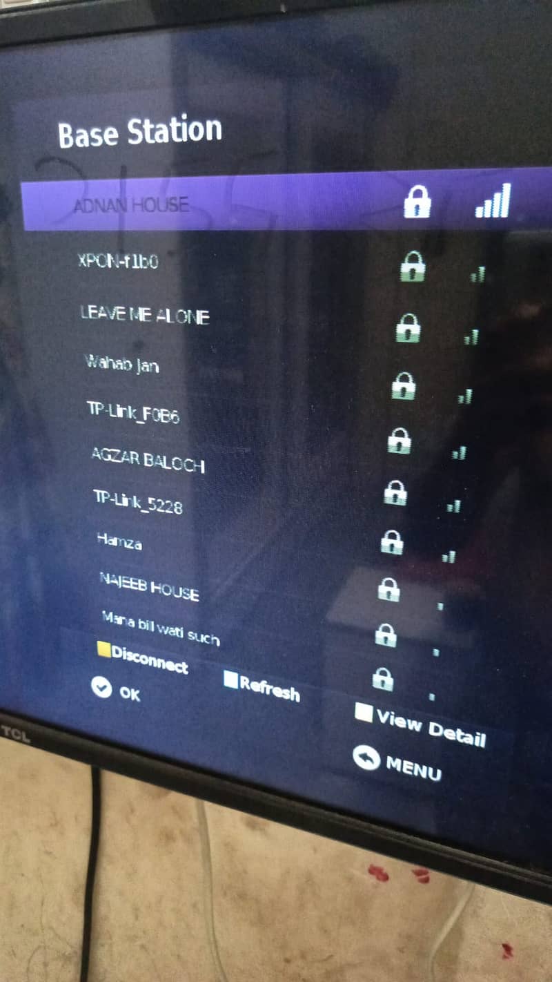 TCL home using LED TV 6