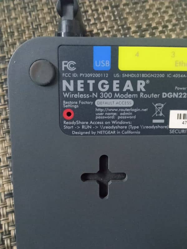 Net gear router 2 attena 2