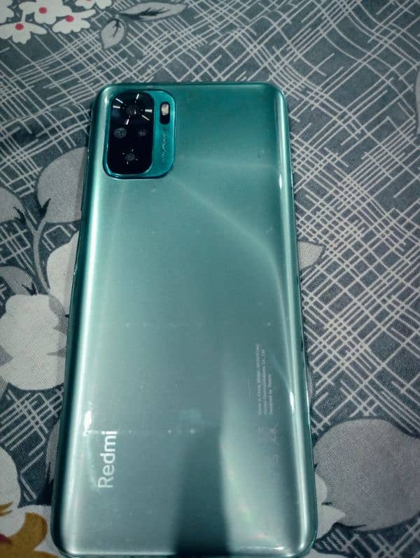 redme note 10  4+2 GB Ram 128 GB rom pta approved dual SIM 1 year use 2
