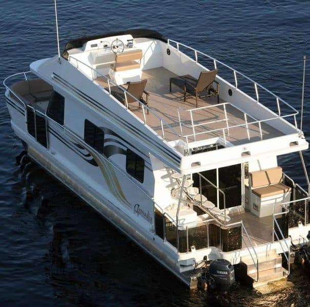 Cruise Boat Restaurant Boat party boat as per demand 0