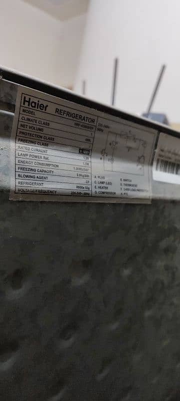 Haier Refrigerator full size new condition 3
