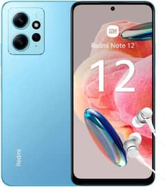 redmi note 12 for sell 3 month use lush condition main ha