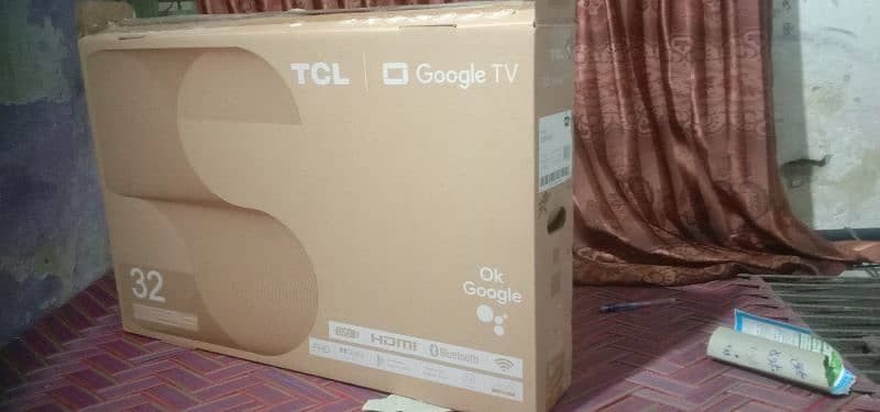 TCL smart  led android 2025 3 month used 2