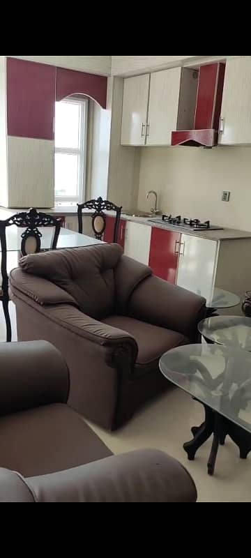 A Prime Location 2 Bed Furnished Apartment With Boulevard Facing Is Available With All Facilities. 3