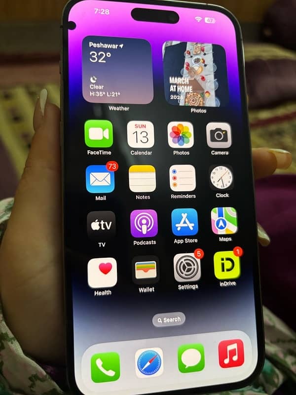 14 pro max 128GB 86 battery Heath non approve 1